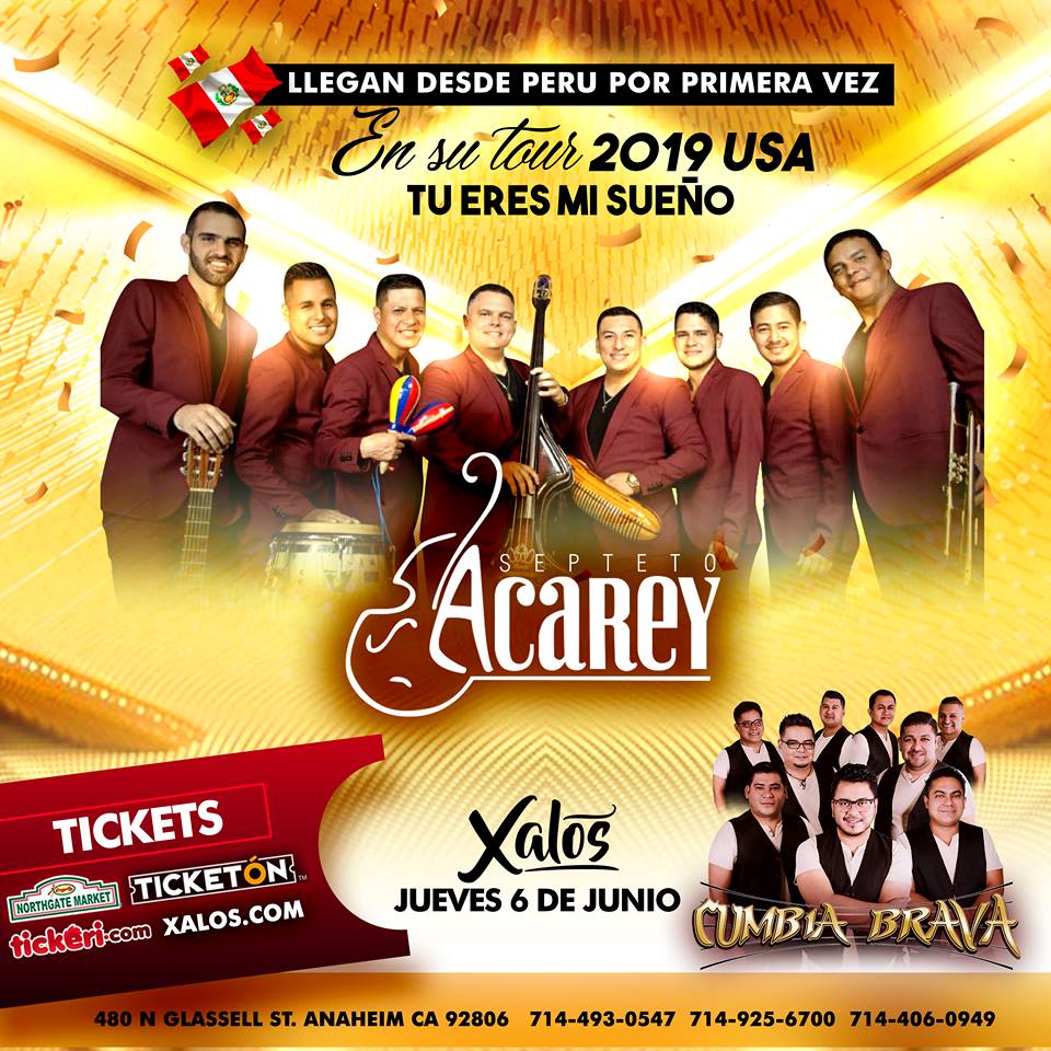Tablelist Buy Tickets And Tables To Septeto Acarey At Xalos Event Center septeto acarey at xalos event center