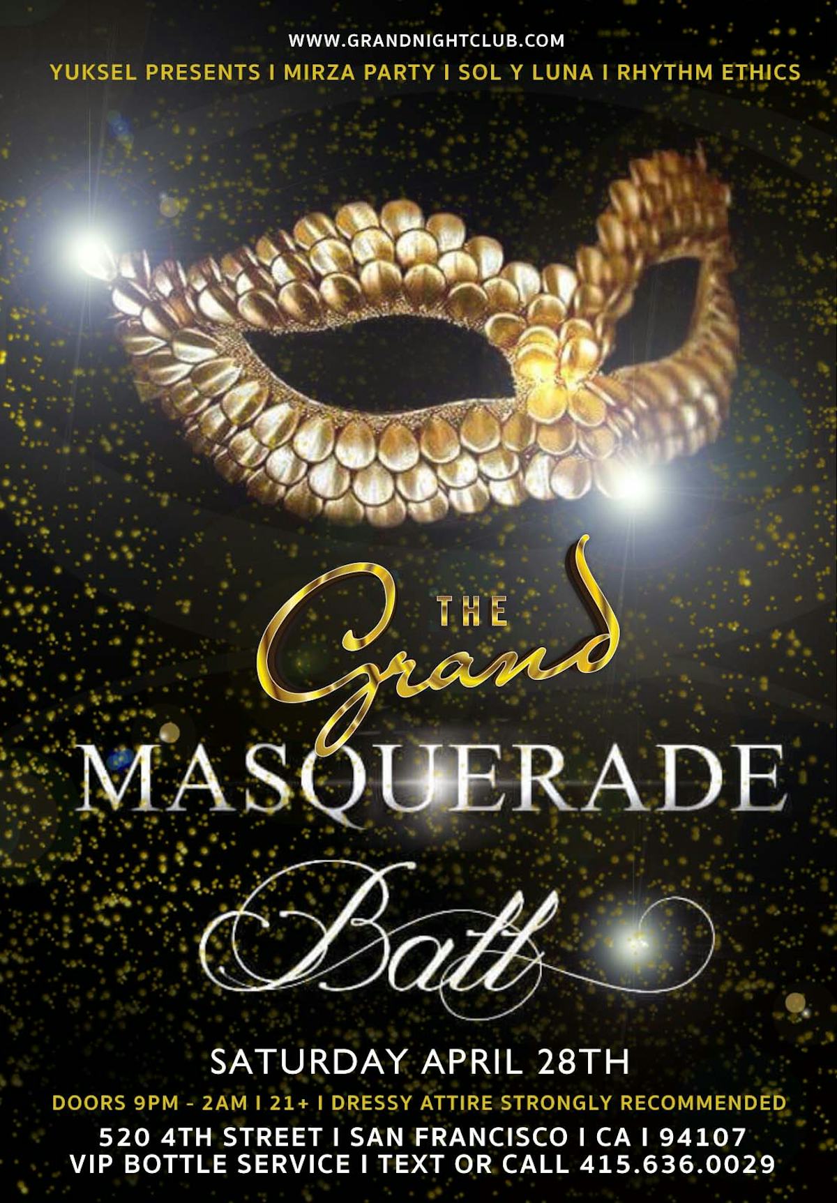 Tablelist Buy Tickets And Tables To Masquerade Ball At The Grand