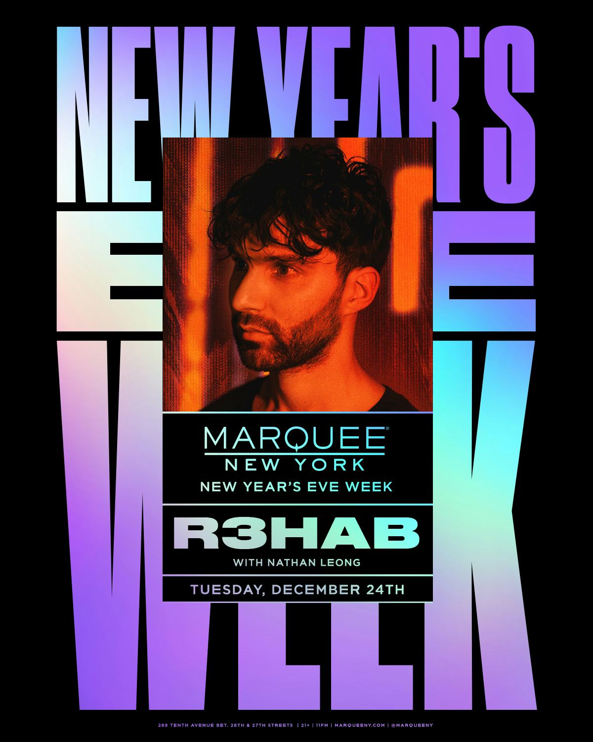 Tablelist Buy Tickets And Tables To Rehab Xmas Eve At Marquee Nyc